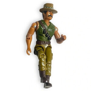 Vintage 1986 Lanard The CORPS 'CROC' Action Figure - Collectible